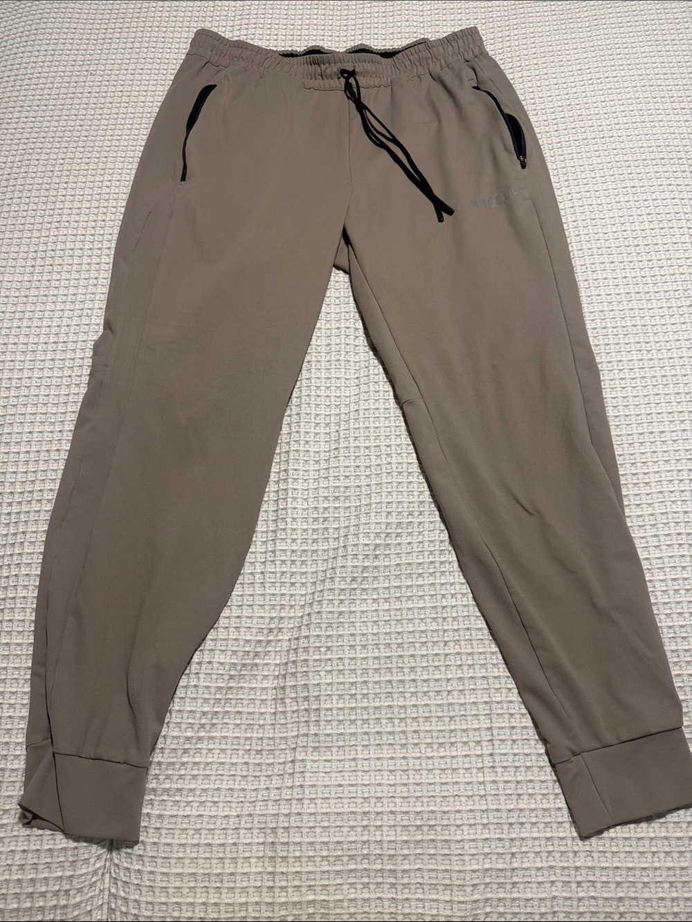 NOBULL Men’s Joggers XL Tan/Grey